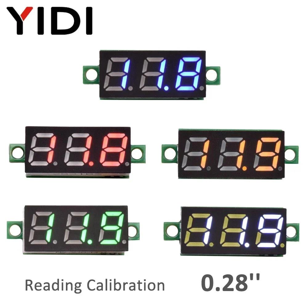ũ LED  а, ڵ   ׽,  ,  Ķ, 0.28 ġ, DC 0-100V, 2.3-30V, 5 , 10 